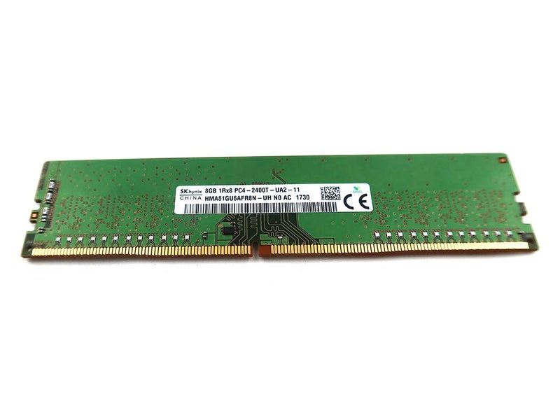 SK Hynix Hynix 8GB PC4-19200 DDR4 2400MHz 288-Pin Dimm Memory Module Mfr P/N HMA81GU6AFR8N-UH - Image 1